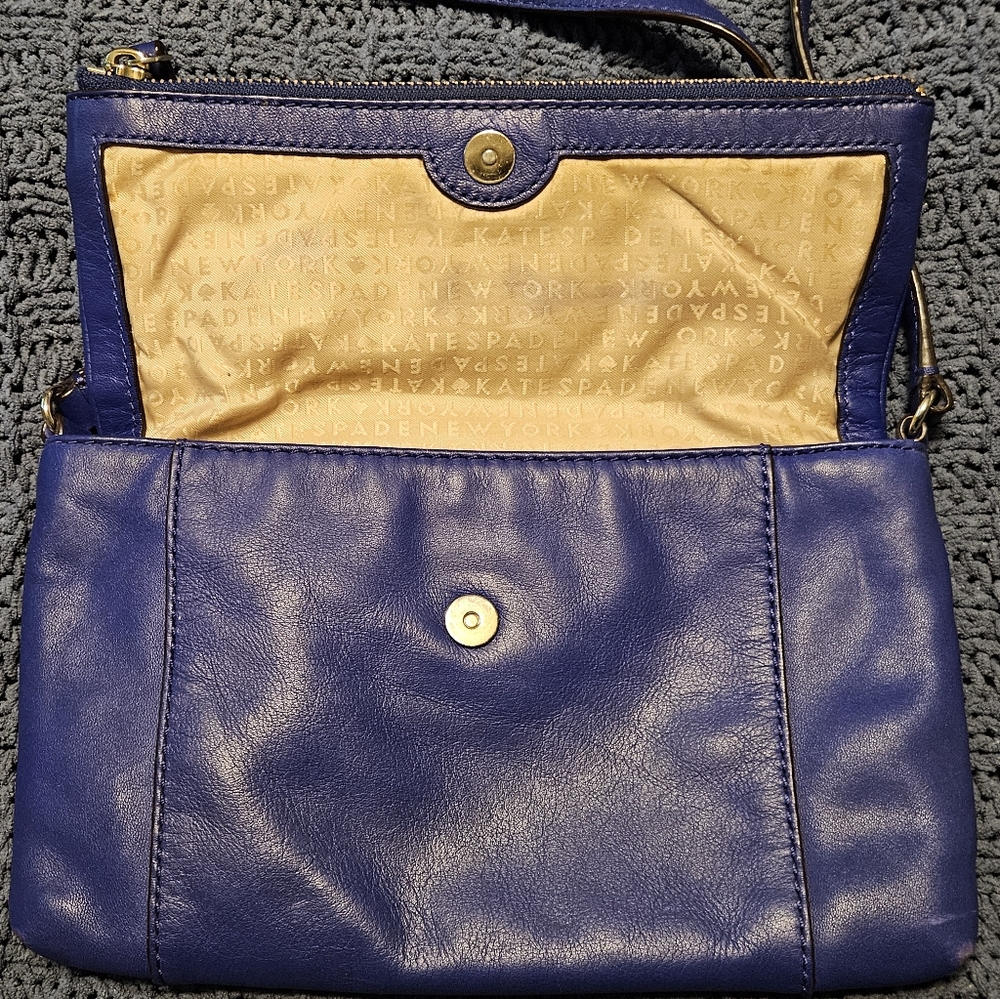 GUC Kate Spade fold over cross body bag - Picture 2 of 13